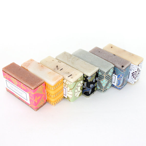 We are a soap obsessed household and we love handmade soaps in new scents. Pick 5 from the list of unique scents.  Natural Soap Gift Set, $20