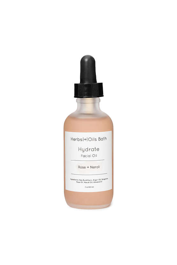 Lots of fancy oils in this hydrator. I like to use oils instead of creams at night, especially in the winter. My skin just drinks it up.  Hydrate Face Oil, $30